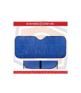 Ηλιοπροστασία Παρμπρίζ Αλουμινίου Μπλε Matte Large MATTBLU 145 x70 cm 1 Τεμάχιο 