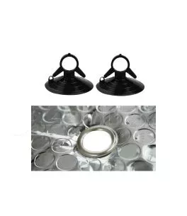 Ηλιοπροστασία Παρμπρίζ Αλουμινίου Μαύρο Matte Large MATTBLK 145 x70 cm 1 Τεμάχιο 