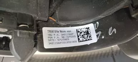 Τιμόνι από CITROEN C3 - 34250257D 34211562F 98118752ZD 