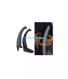 Χειρολαβή Πόρτας Εσωτερική Για Bmw X5 E70 07-13 / X6 E71 08-15 Πίσω Αριστερά Σετ 2 Τεμαχίων Μαύρο 