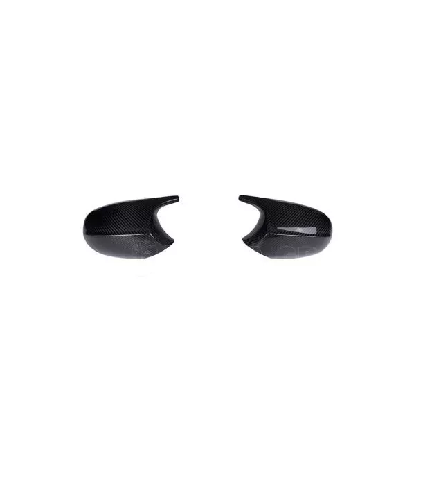 Καπάκια Καθρεφτών Για Bmw 1 E87/E81/E82/E88, 3 E90, E91 05-08 / E92, E93 06-10 M3/M4 Look Carbon Μαύρο 2 Τεμάχια