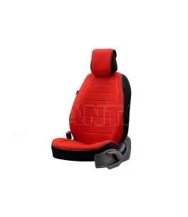 Πλατοκάθισμα Αυτοκινήτου Otom Active Line Ύφασμα Lacoste Ανάγλυφο Κόκκινο ACTL-104 1 Τεμάχιο