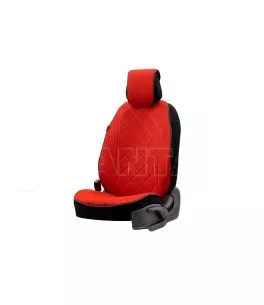 Πλατοκάθισμα Αυτοκινήτου Otom Active Pro Ύφασμα Lacoste Ανάγλυφο Καπιτονέ Κόκκινο ACTP-104 1 Τεμάχιο