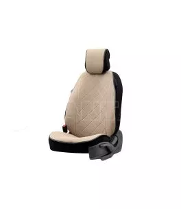 Πλατοκάθισμα Αυτοκινήτου Otom Active Pro Ύφασμα Lacoste Ανάγλυφο Καπιτονέ Μπεζ ACTP-103 1 Τεμάχιο
