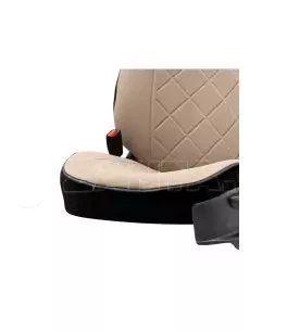 Πλατοκάθισμα Αυτοκινήτου Otom Active Pro Ύφασμα Lacoste Ανάγλυφο Καπιτονέ Μπεζ ACTP-103 1 Τεμάχιο 