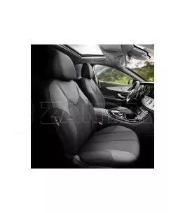Καλύμματα Αυτοκινήτου Otom Signature Design Universal Δερματίνη / Rachel Σετ Εμπρός / Πίσω 11 Τεμαχίων Μαύρο Με Άσπρη Ραφή SGT-2 