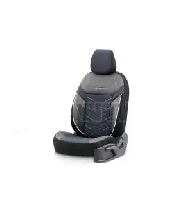 Καλύμματα Αυτοκινήτου Otom Reflective Design Universal Jacquard / Rachel / Δερματίνη Σετ Εμπρός / Πίσω 11 Τεμαχίων Μαύρο Με Μπλε 