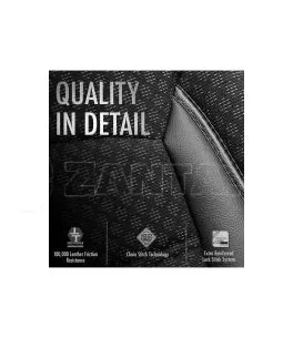 Καλύμματα Αυτοκινήτου Otom Sport Plus Design Universal Βαμβακερό Ύφασμα / Rachel / Δερματίνη Σετ Εμπρός / Πίσω 11 Τεμαχίων Μαύρο 