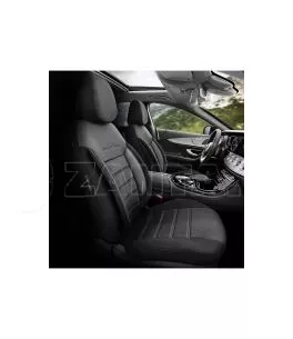 Καλύμματα Αυτοκινήτου Otom Comfortline Design Universal Sued / Rachel / Δερματίνη Σετ Εμπρός / Πίσω 11 Τεμαχίων Μαύρο Με Άσπρο Ρ 