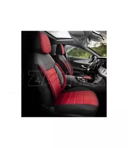 Καλύμματα Αυτοκινήτου Otom Comfortline Design Universal Sued / Rachel / Δερματίνη Σετ Εμπρός / Πίσω 11 Τεμαχίων Μαύρο - Κόκκινο 