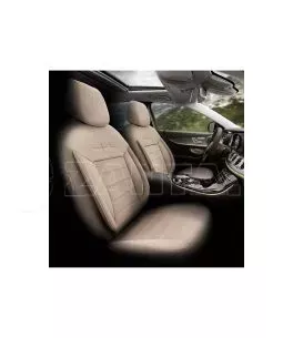 Καλύμματα Αυτοκινήτου Otom Comfortline Design Universal Sued / Rachel / Δερματίνη Σετ Εμπρός / Πίσω 11 Τεμαχίων Μπεζ CMF-210 