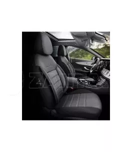 Καλύμματα Αυτοκινήτου Otom Comfortline Design Universal Sued / Rachel / Δερματίνη Σετ Εμπρός / Πίσω 11 Τεμαχίων Μαύρο - Γκρι CMF 
