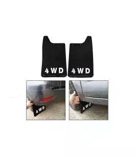 Λασπωτήρες 4X4 "4WD" Universal  26x44cm 20302 2 Τεμάχια 