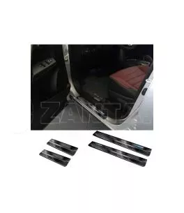Διακοσμητικά Εσωτερικά Μασπιέ Πόρτας Για Toyota Rav4 16-18 / Toyota C-ΗR 2016+ Ηybrid Μαύρα Αυτοκόλλητα 4 Τεμάχια 2/23008 