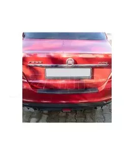 Προστατευτικό Πίσω Προφυλακτήρα Για Fiat Tipo / Egea 2015+ Sedan Από Abs Πλαστικό Μαύρο 