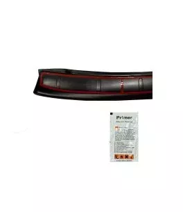 Προστατευτικό Πίσω Προφυλακτήρα Για VW Caddy 2015-2020 Από Abs Πλαστικό Μαύρο 