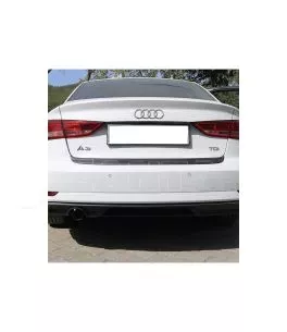 Προστατευτικό Πίσω Προφυλακτήρα Για Audi A3 8V 16-20 Sedan Από Abs Πλαστικό Μαύρο 