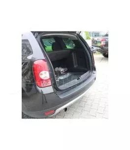 Προστατευτικό Πίσω Προφυλακτήρα Για Dacia Duster 2010-2017 Από Abs Πλαστικό Μαύρο 