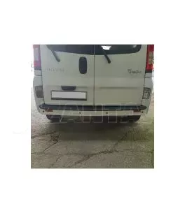 Προστατευτικό Πίσω Προφυλακτήρα Για  Renault Traffic 2001-2014 / Nissan Primastar 2001-2014Από Abs Πλαστικό Μαύρο 