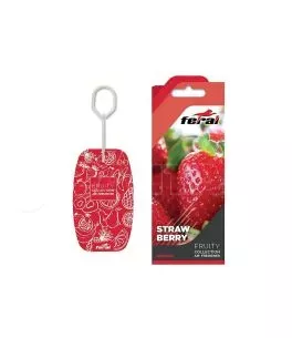 Σετ Αρωματικών Αυτοκινήτου Feral Fruity Collection Strawberry 3 Τεμάχια 