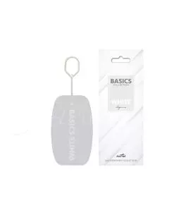 Αρωματικό Αυτοκινήτου Κρεμαστό Feral Basics Collection White Elegance 