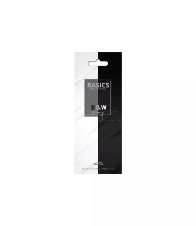 Αρωματικό Αυτοκινήτου Κρεμαστό Feral Basics Collection Black & White Harmony