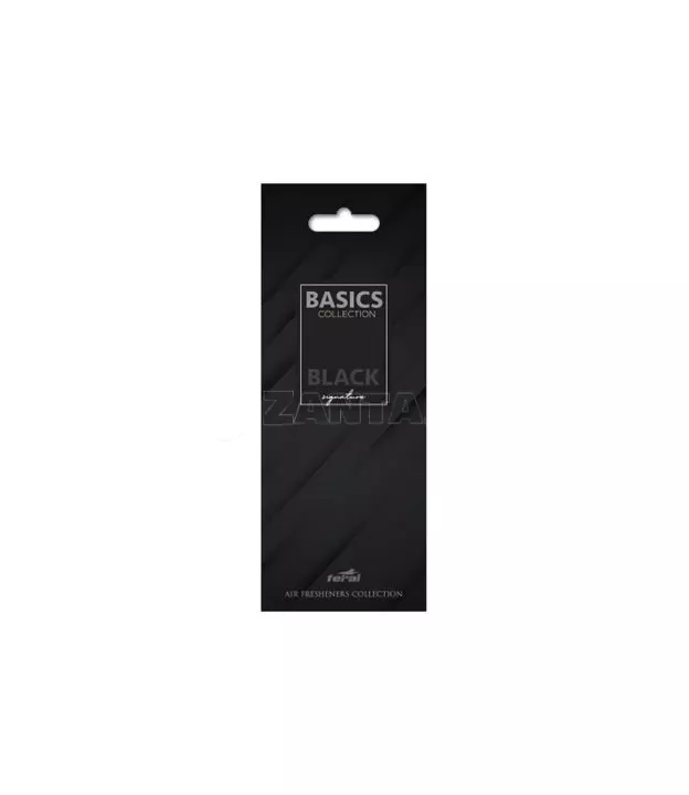 Αρωματικό Αυτοκινήτου Κρεμαστό Feral Basics Collection Black Signature