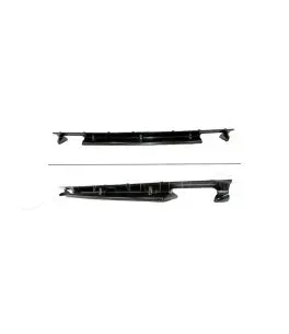 Diffuser Πίσω Προφυλακτήρα Για Bmw 3 E36 90-99 M3 (M3 προφυλακτήρα Μόνο) Με 2 Διπλές Εξατμίσεις Από Abs Πλαστικό 1 Τεμάχιο 