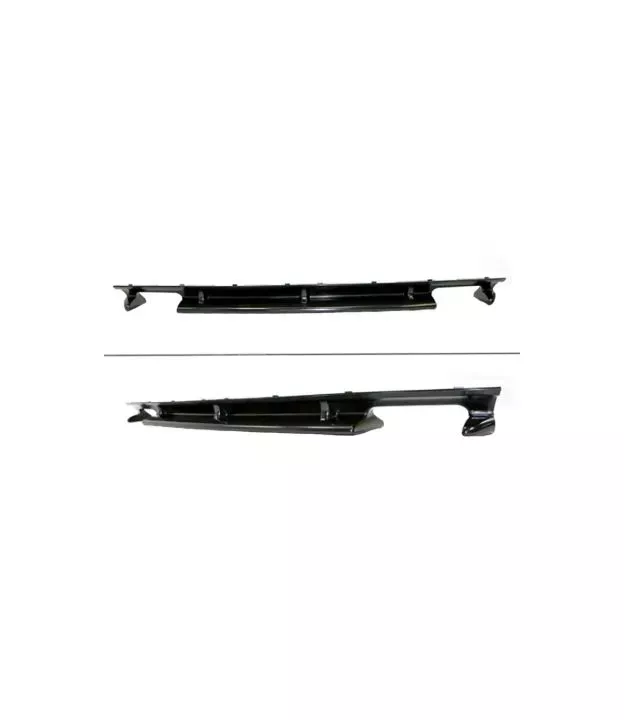 Diffuser Πίσω Προφυλακτήρα Για Bmw 3 E36 90-99 M3 (M3 προφυλακτήρα Μόνο) Με 2 Διπλές Εξατμίσεις Από Abs Πλαστικό 1 Τεμάχιο
