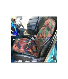 Πλατοκάθισμα Αυτοκινήτου ''Camouflage'' 100% Δερμάτινο Καφέ-Εμπριμέ 1 Τεμάχιο 11049 