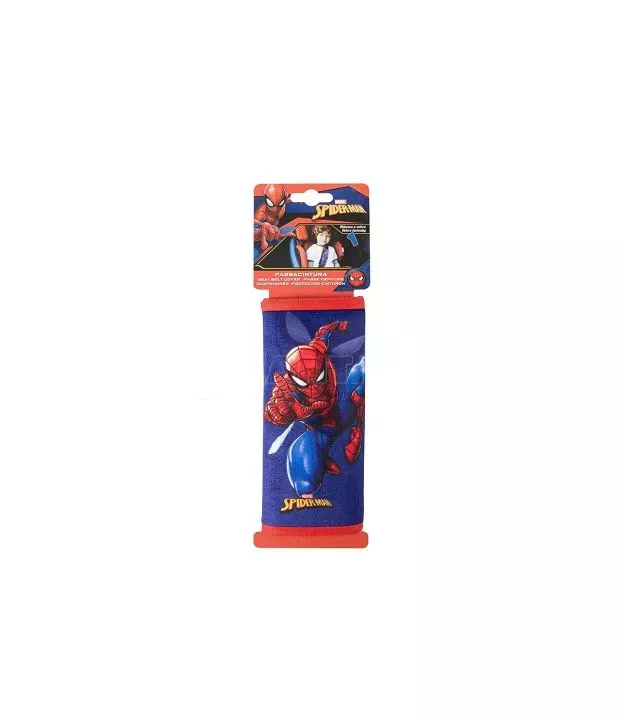 Μαξιλαράκι Ζώνης Ασφαλείας Marvel's Spider-Man Βελούδινο Μπλε-Κόκκινο 1 Τεμάχιο
