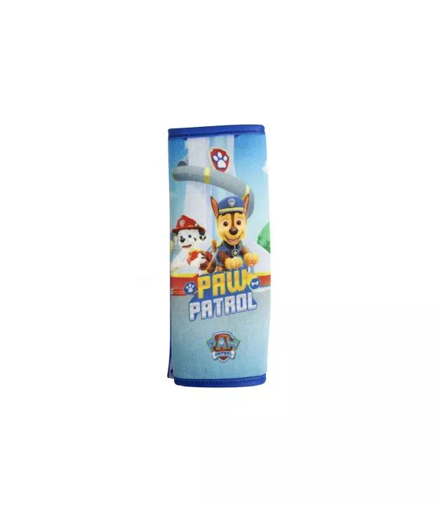 Μαξιλαράκι Ζώνης Ασφαλείας Paw Patrol Chase-Marshall Βελούδινο Μπλε 1 Τεμάχιο