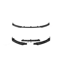 Μπροστινό Spoiler Για Audi A4 B8 11-15 Facelift Γυαλιστερό Μαύρο 3 Τεμάχια 