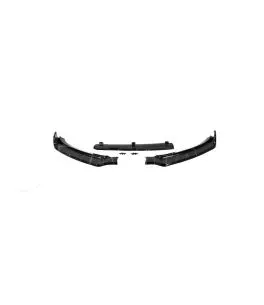 Μπροστινό Spoiler Για Audi A4 B8 11-15 Facelift Γυαλιστερό Μαύρο 3 Τεμάχια 