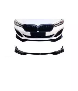 Μπροστινό Spoiler Για Bmw 5 G30/G31 17+ M-Packet Γυαλιστερό Μαύρο 2 Τεμάχια 