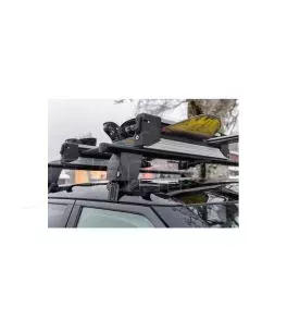 Μπάρες Βάσεις Σκι / Snowboard Αλουμινίου Menabo Yelo 4 (4 Ζεύγη Σκι ή 2 Snowboards) 2 Τεμάχια 