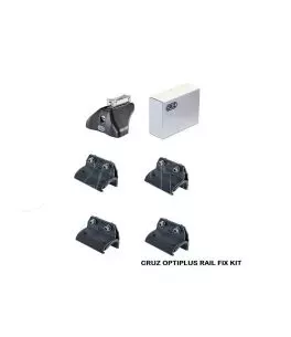 Πόδια / Άκρα Για Μπάρες Οροφής CRUZ Optiplus Rail Fix 936-619 Για Mercedes-Benz E-Class S213 2016+ Caravan Με Ενσωματωμένο Raili 
