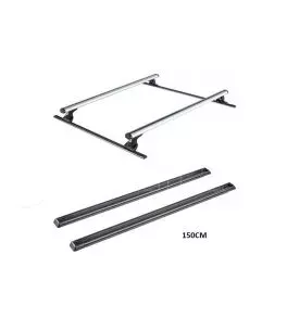Βάσεις Τοποθέτησης Μπαρών CRUZ "T-Tracks" 941-323 200cm 2 Τεμάχια 