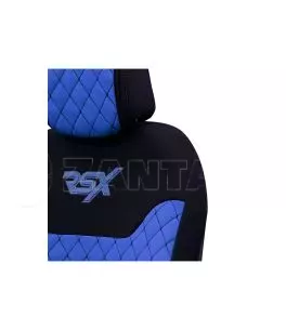 Ημικαλύμματα Μπροστινών Καθισμάτων Otom RSX Sport  Ύφασμα Κεντητό Καπιτονέ Μπλε / Μαύρο RSXL-105 2 Τεμάχια 