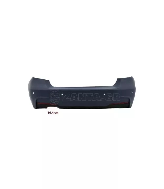 Πισινός Προφυλακτήρας Για Bmw 3 F30 11-19 M-Tech Look Με PDC