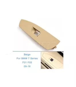 Πάνελ Διακοπτών Παραθύρων Για Bmw 7 F01 08-15 Εμπρός Αριστερά & Δεξιά Μπεζ 2 Τεμάχια 