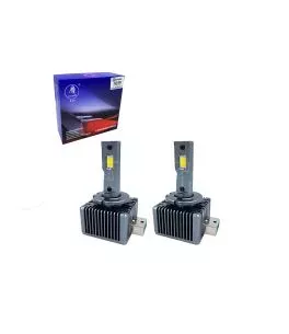 Λάμπες Led D3S/D8S 400-28000V (HID Ballast) 45W 6000K 2 Τεμάχια 