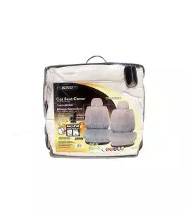 Ημικαλύμματα Μπροστινών Καθισμάτων "Bossi" PVC - Oxford Cold White - Λευκό Του Πάγου 5044-3 2 Τεμάχια 