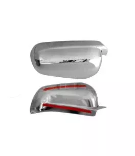 Καπάκια Καθρεφτών Για VW Golf IV (4) 98-04 , Bora 98-04 , Passat 3B 97-00 Μικρό - Μεγάλο Χρωμίου 2 Τεμάχια 