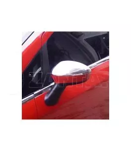 Καπάκια Καθρεφτών Χρωμίου Για Fiat Grande Punto 2005-2012 2 Τεμάχια 