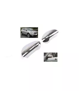 Καπάκια Καθρεφτών Για Nissan Qashqai 2008-2013 Χρωμίου 2 Τεμάχια 