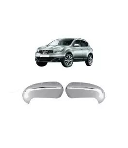 Καπάκια Καθρεφτών Για Nissan Qashqai 2008-2013 Χρωμίου 2 Τεμάχια 