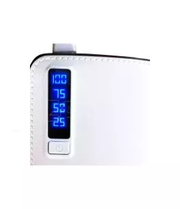 Power Bank Treqa TR-901 12800mAh Με 3 Θύρες USB-A Και Led Φως Λευκό 1 Τεμάχιο 