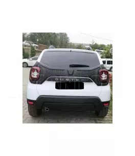 Καπάκι Πορτ Παγκαζ & Φρύδια Φαναριών Για Dacia Duster 2018+ Μαύρα Ματ 3 Τεμάχια 