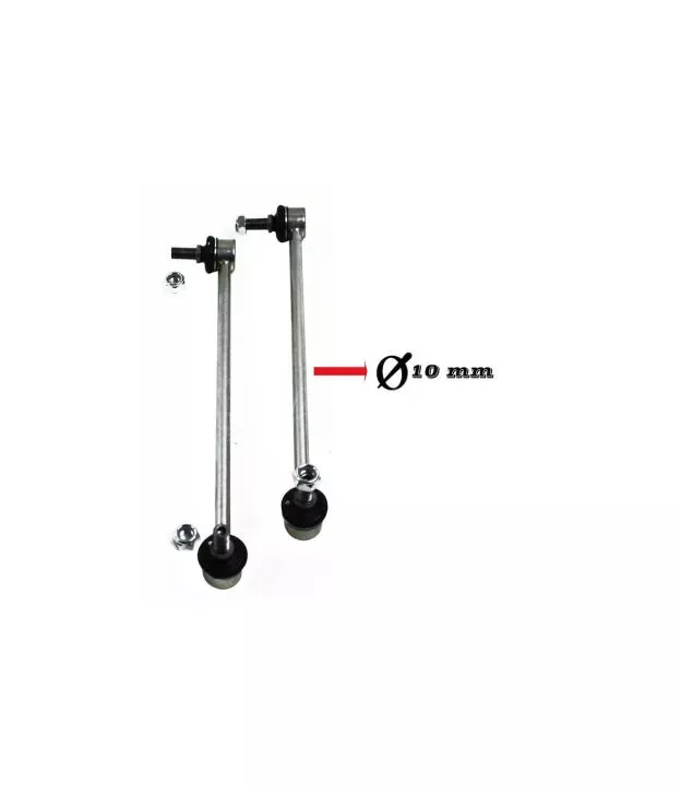 Μπαράκια Ζαμφόρ Για Audi / Seat / Skoda / VW Μήκος 355mm Διάμετρος 10mm Σετ 2 Τεμάχια
